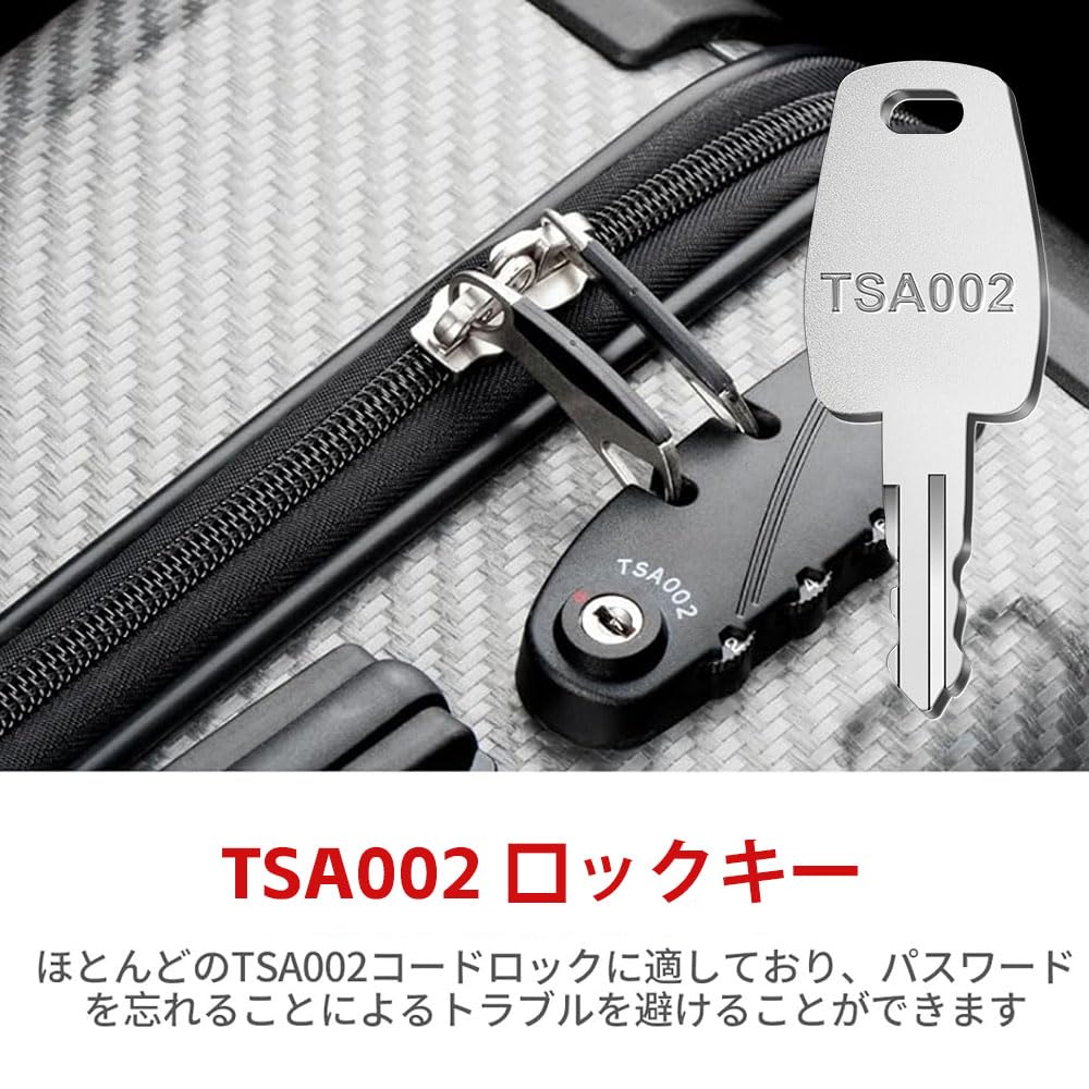 Amazon.co.jp: TSA 鍵 TSA002用のロックキー 鍵 2本セット トラベル